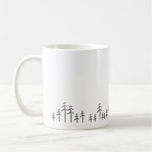 Treescape Minimalist mugg