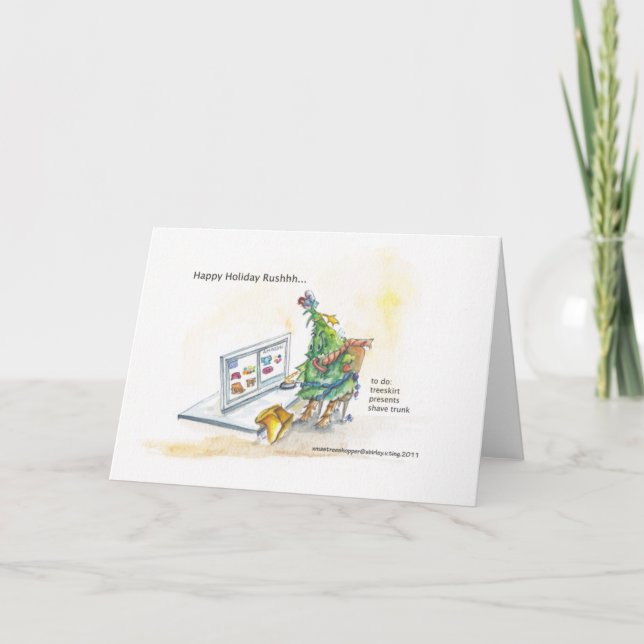 Treeshopper Helgkort (Framsida)