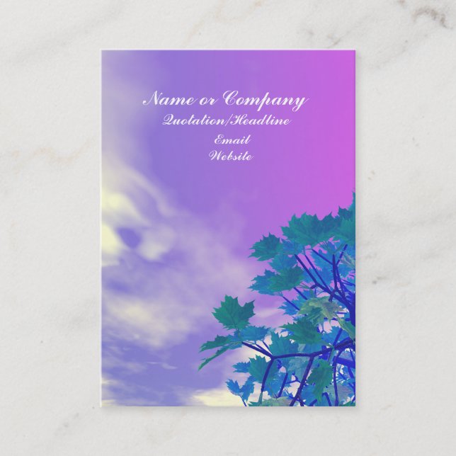 Treetop Visitkort (Framsida)