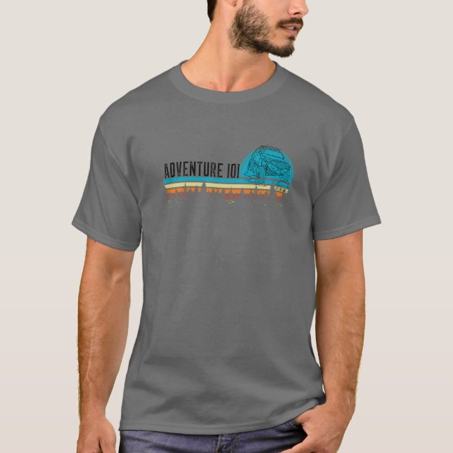 Treetops i Sol FJ Cruiser. T Shirt (Framsida)