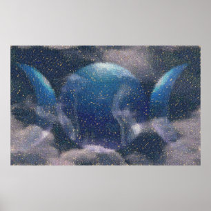 Trefaldig gudinna poster