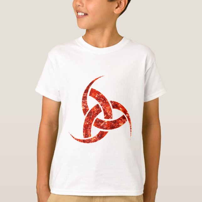 Trefaldig Horn av Odin T-shirt (Framsida)