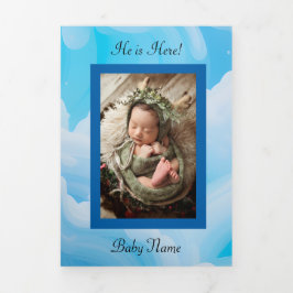 Trefaldig inbjudan till Brev-fetstil