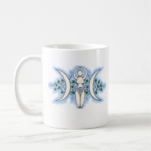 Trefaldig månegudinna kaffemugg