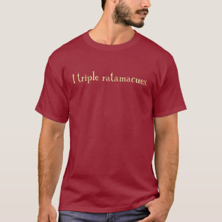trefaldig ratamacue t-shirt