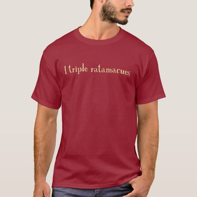 trefaldig ratamacue t-shirt (Framsida)