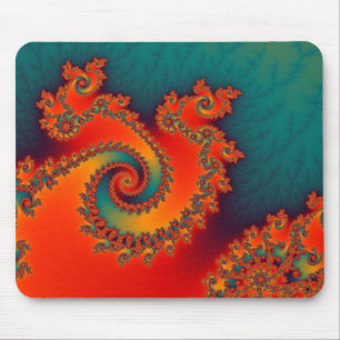 Trefaldig Twirl Mousepad för cirkus Musmatta