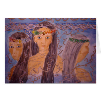 Trefaldiga Goddes Hälsningskort