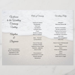 Trefaldigt foto för Seacoast-Bröllopsprogrammet