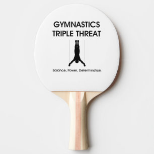Trefaldigt hot för BÄSTA gymnastik Pingisracket