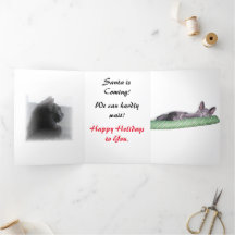 Trefaldigt kort - julstämning