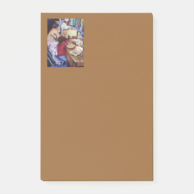 Treflig Picknick, Mexiko Post-it Block (Framsida)