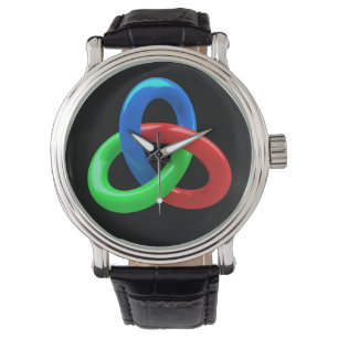 Trefoil knot armbandsur