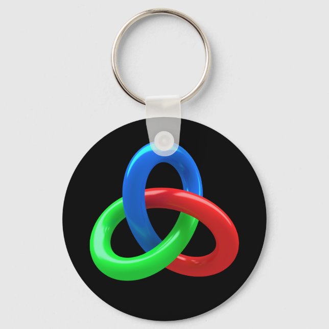 Trefoil knot nyckelring (Framsida)