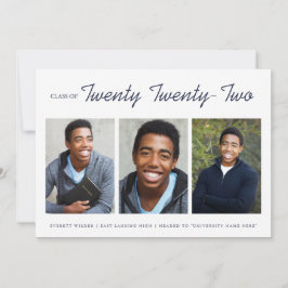 Trefoto Modern Studenten-meddelande | Tunga Meddelande