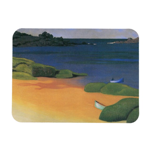 Tregastelbukten av Felix Vallotton, Finkonst Magnet (Horisontell)
