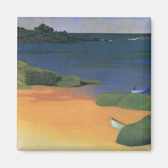 Tregastelbukten av Felix Vallotton, Finkonst Magnet (Framsidan)