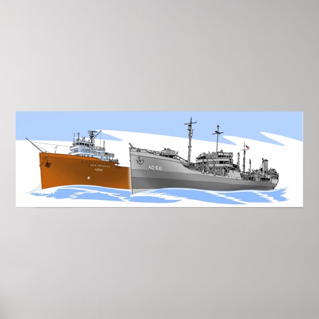 Tregurtha och Chiwawa Poster (Framsidan)