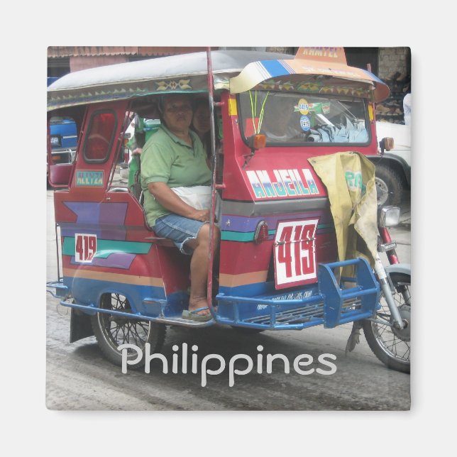 Trehjuling Magnet (Framsidan)