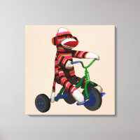 trehjuling sock monkey