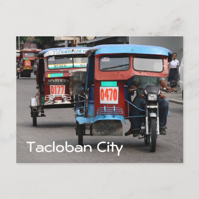 Trehjulingar Vykort (Framsida)