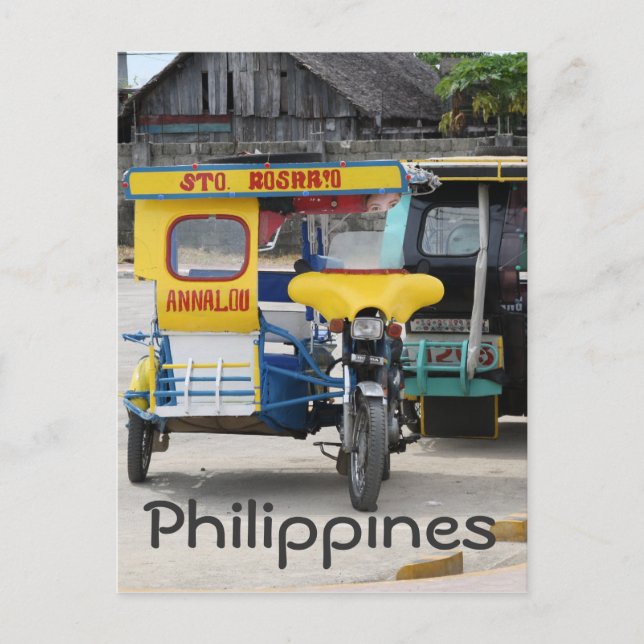 Trehjulingar Vykort (Framsida)