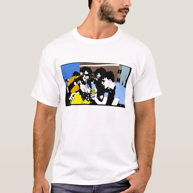 Trehjulingtävlingen på de grekiska lekarna t shirt (Framsida)