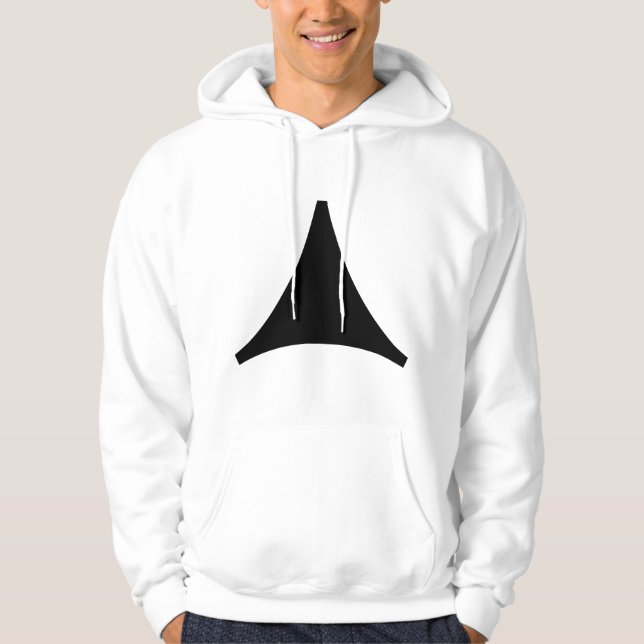 Trehörnig pil sweatshirt (Framsida)