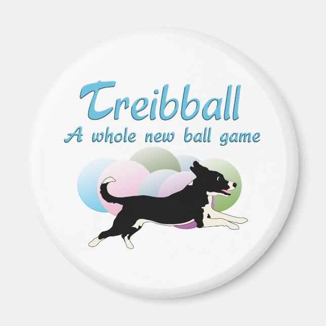 Treibball Magnet (Framsidan)