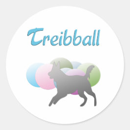Treibball Runt Klistermärke