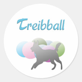 Treibball Runt Klistermärke