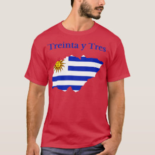 Treinta y Tres Department Uruguay T Shirt