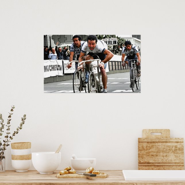 Trekantssprinten Paris–Roubaix 1981 Poster (Kök)