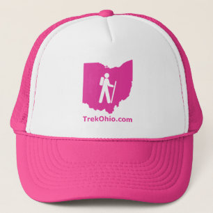 TrekOhio truckerkeps, shock rosa Truckerkeps