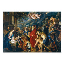 Trekungars tillbedjan | Peter Paul Rubens |