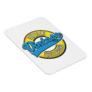 Trelleborg Sverige vintage logotyp Magnet