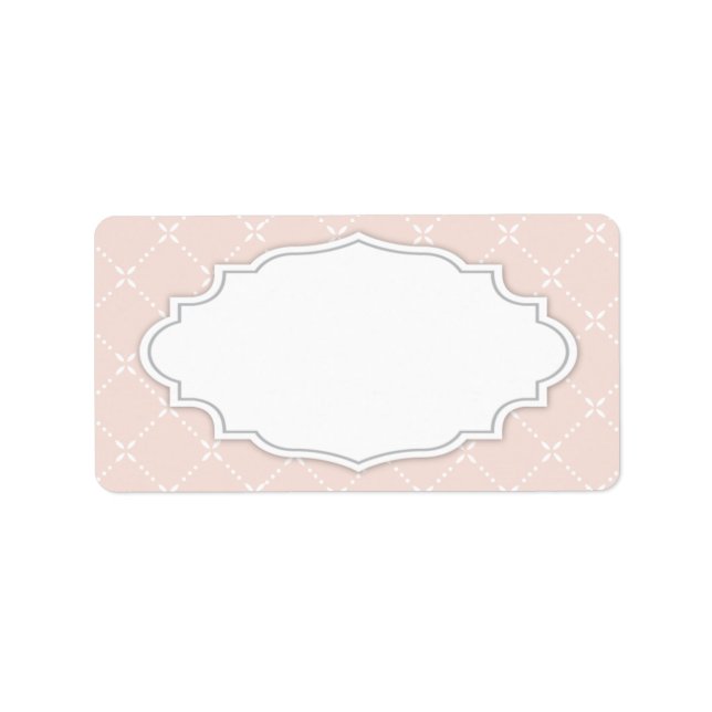 Trellis-adressetikett Adressetikett (Framsidan)