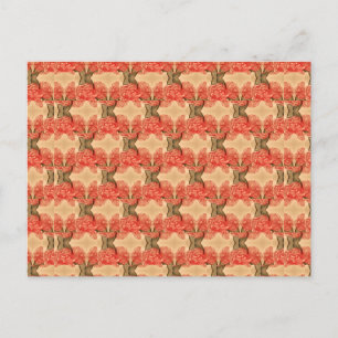 Trellis Cabbage Rosor Vykort