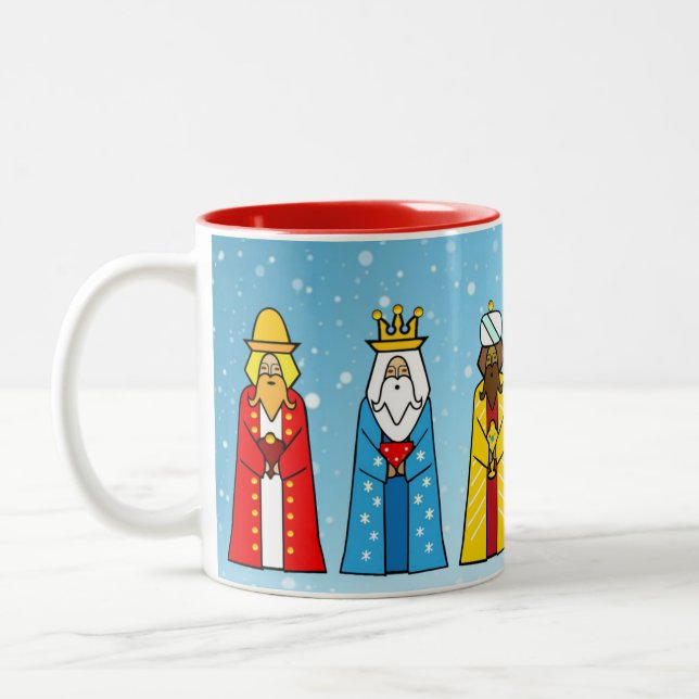 Tremännens Tvåtons Kaffe Mugg (Vänster)