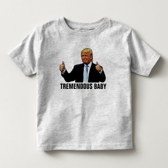 TREMENDOUS BABY TRUMP T-SHIRTS (Framsida)