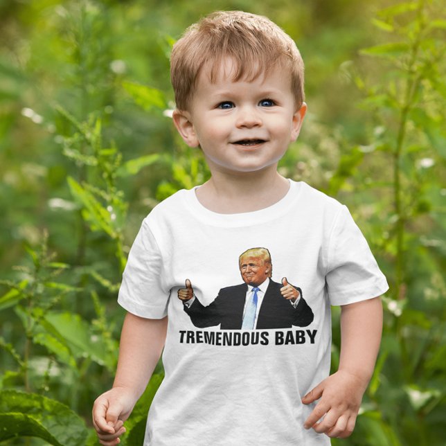 TREMENDOUS BABY TRUMP T-SHIRTS JERSEY (Skapare uppladdad)
