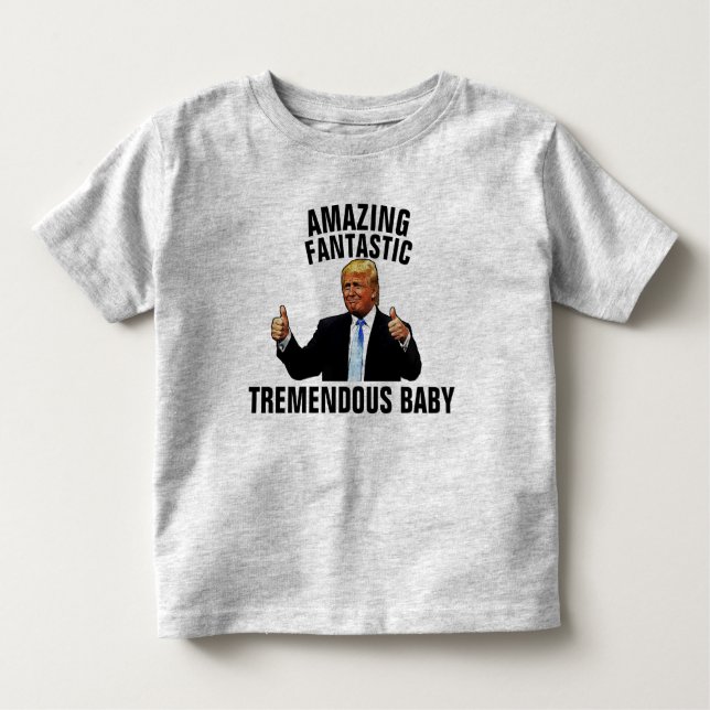 TREMENDOUS BABY TRUMP T-SHIRTS JERSEY CHRISTMAS (Framsida)