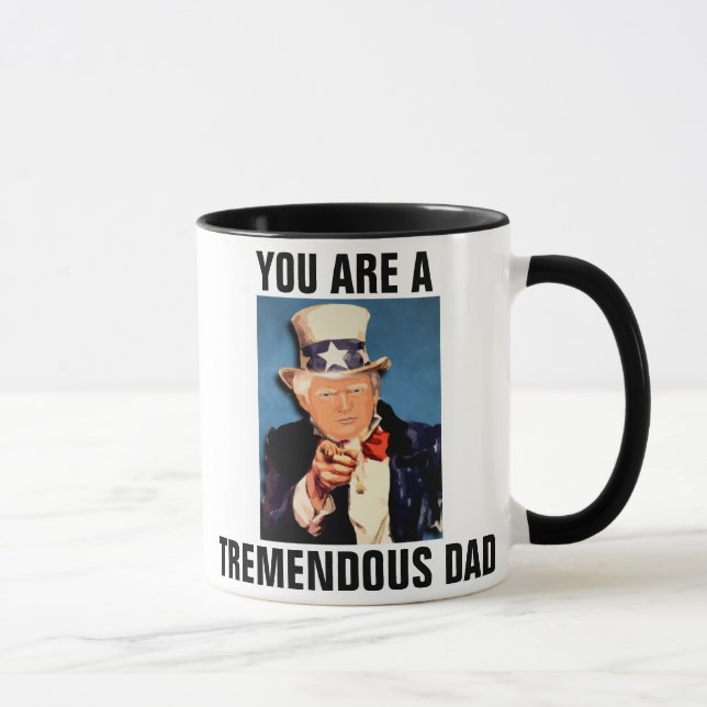 TREMENDOUS PAPPA Donald Trump Coffee Mugg (Höger)