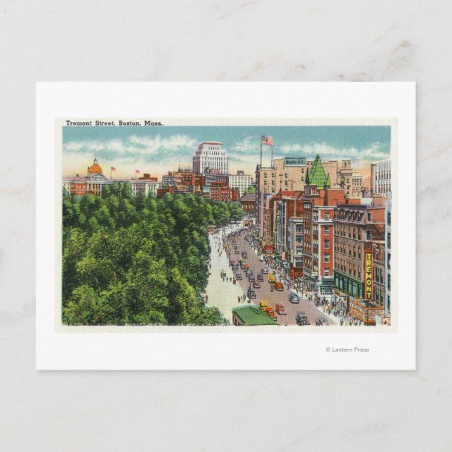 Tremont Street Vykort (Framsida)