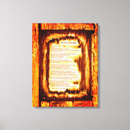 Tremor i hans Händer Canvastryck