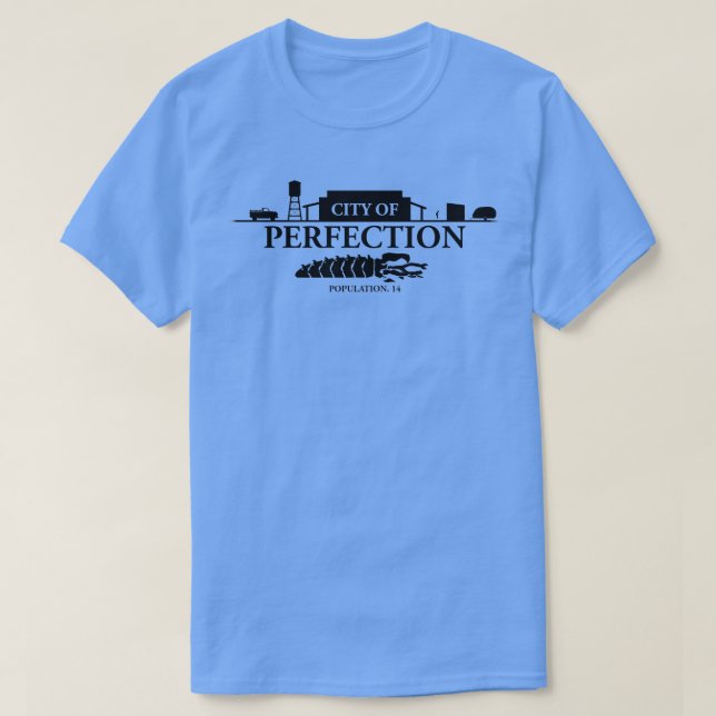 TREMORS Perfection Nevada Skyline T Shirt (Design framsida)