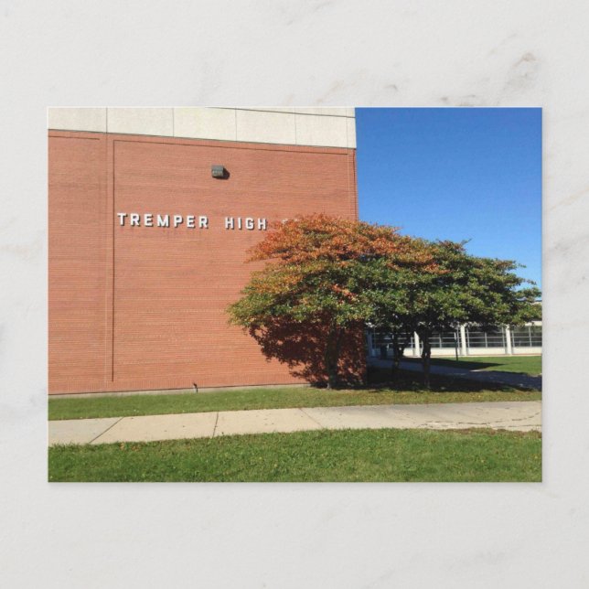 TREMPER HIGH SCHOOL POSTCARD VYKORT (Framsida)
