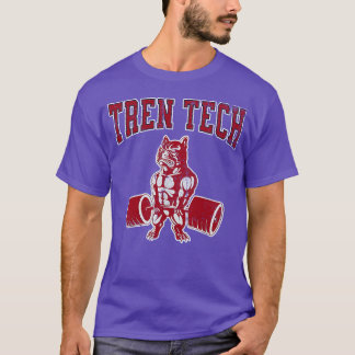 Tren Tech Gym Bodybuilding T Shirt
