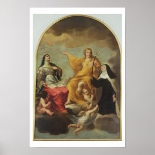 Trena Marys, 1633 (olja på kanfas) Poster