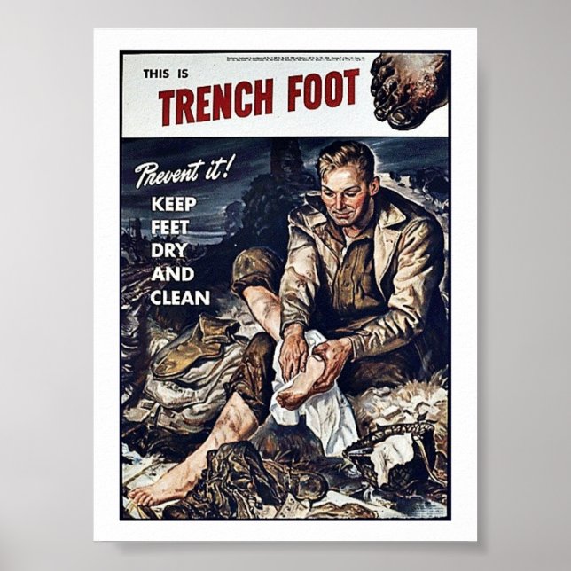 Trench Foot Poster (Framsidan)